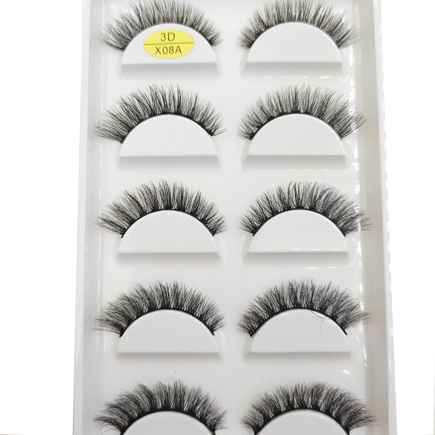 33 Style 10/50/100 Boxes 5 Pairs Natural 3D Mink False Eyelashes Makeup Fake Eye Lashes Faux Cils Make Up Beauty Tools Wholesale  DailyAlertDeals 5Pairs  X08A 50Boxes 250Pairs 