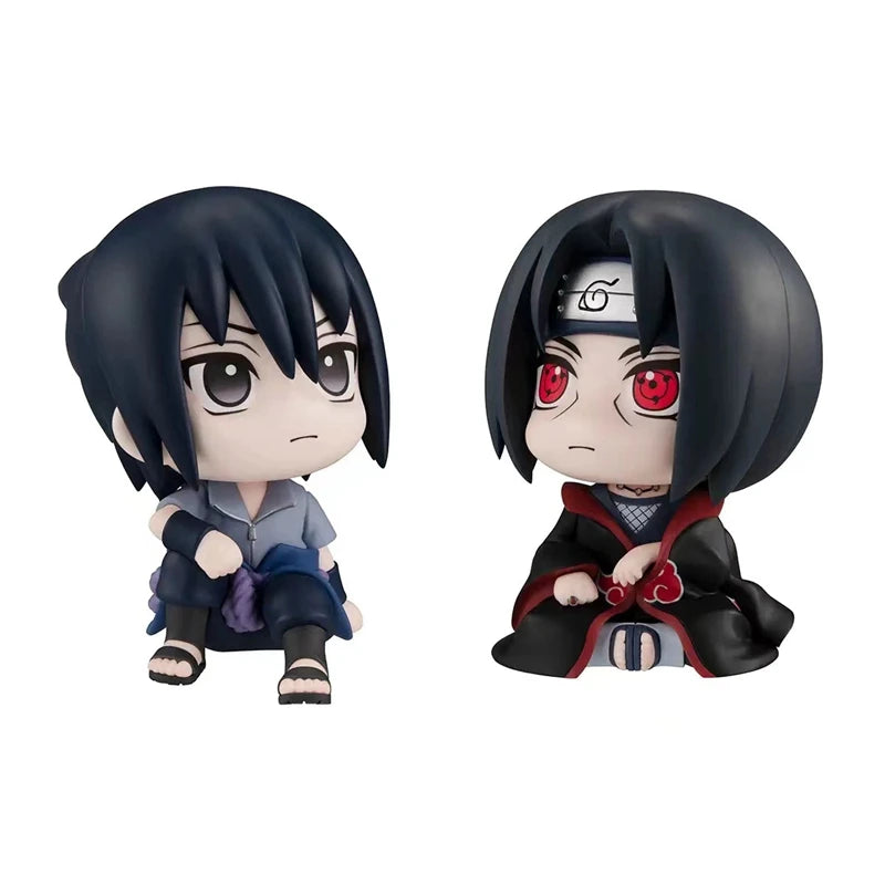 9cm Naruto Anime Figure Naruto Kakashi Action Figure Q Version Kawaii Sasuke Itachi Figurine Car Decoration Collection Model Toy  DailyAlertDeals   