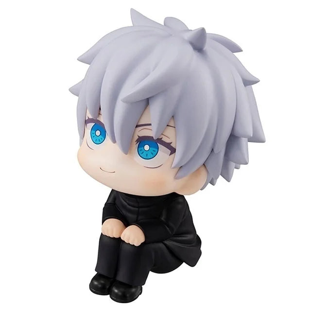 9cm Naruto Anime Figure Naruto Kakashi Action Figure Q Version Kawaii Sasuke Itachi Figurine Car Decoration Collection Model Toy  DailyAlertDeals Gojo Satoru B  