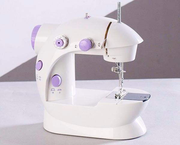 Compact Mini Sewing Machine Home & Garden Lime Sunflower   