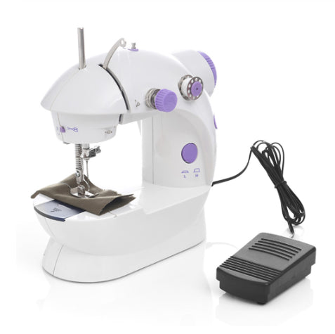 Compact Mini Sewing Machine Home & Garden Lime Sunflower   