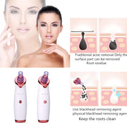 Blackhead Remover Instrument Black Dot Remover Acne Vacuum Suction Face Clean Black Head Pore Cleaning Beauty Skin Care Tool Personal Care Orange Felix   