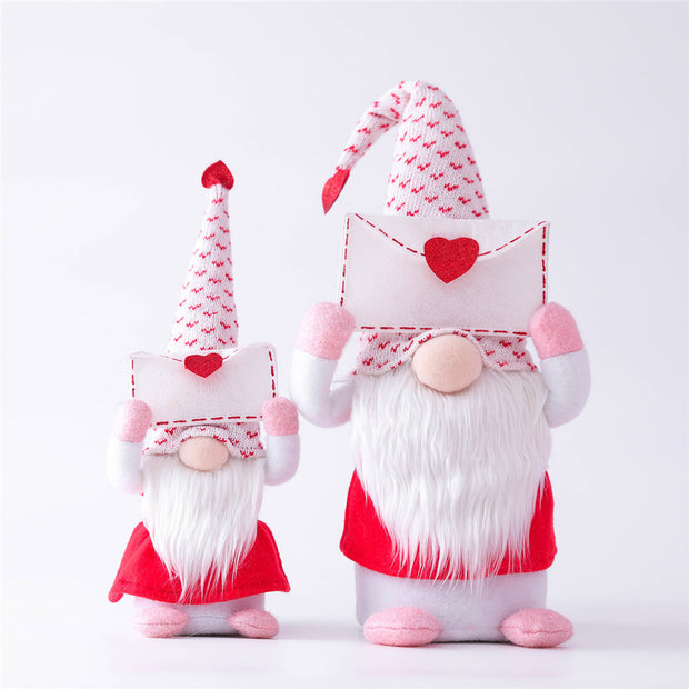 Rudolph Valentine's Day Doll Ornaments Special gift for Girlfriend Gifts Orange Felix   