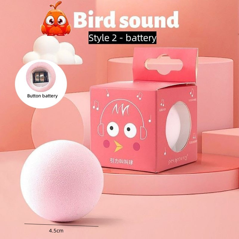 Electric Cat Ball Toys Automatic Rolling Smart Cat Toys for Cats Training Self-moving Kitten Toys for Indoor Interactive Playing Smart Cat Toys DailyAlertDeals style2 pink USA 
