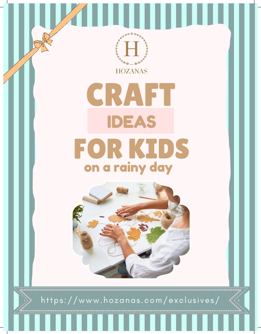 Craft Ideas for Kids on a Rainy Day Ebook  hozanas4life   