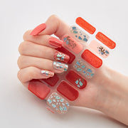 Four Sorts 0f Nail Stickers Creative Nail Adhesive Nail Wraps DIY Nail Stickers Designer Nails Art Decoration Nailart Sticker Nail Decal Stickers DailyAlertDeals DQ3-65  