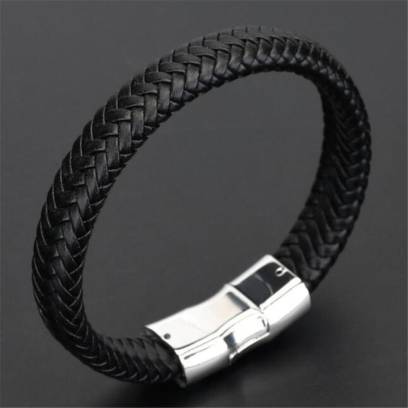 ZOSHI Trendy Genuine Leather Bracelets Mens Multilayer Braided Rope Bracelets Male Female Bracelets Retro Jewelry Mens Multilayer Braided Rope Bracelets DailyAlertDeals H22205 China 