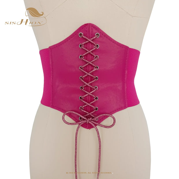 Women's Underbust Corsets Tops Body Shapewear Girdles Bustiers Waist Cincher Corset Waist Trainer for Women Shapewear DailyAlertDeals VD2596PinkPink waist 62-80cm 
