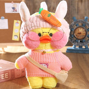 30cm Cute LaLafanfan Cafe Duck Plush Toy Girl Stuffed Soft Kawaii Duck Doll Animal Pillow Christmas Birthday Gift For Kids Child 0 DailyAlertDeals Plush Toys 1  