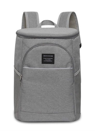 20L Thermal Backpack Waterproof Thickened Cooler Bag Large Insulated Bag Picnic Cooler Backpack Refrigerator Bag Backpack Large-capacity DailyAlertDeals Gray China 