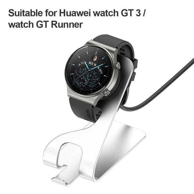 Smartwatch Dock Charger Adapter Power Charging Cable Wire Stand for Huawei Watch GT Runner/GT 3/3 Pro/GT 2 Pro/ GT 2 Pro ECG 0 DailyAlertDeals   