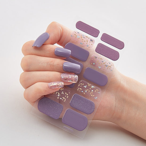 Four Sorts 0f Nail Stickers Creative Nail Adhesive Nail Wraps DIY Nail Stickers Designer Nails Art Decoration Nailart Sticker Nail Decal Stickers DailyAlertDeals DQ3-10  