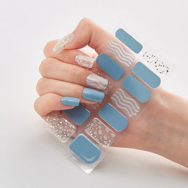 Four Sorts 0f Nail Stickers Creative Nail Adhesive Nail Wraps DIY Nail Stickers Designer Nails Art Decoration Nailart Sticker Nail Decal Stickers DailyAlertDeals DQ3-03  