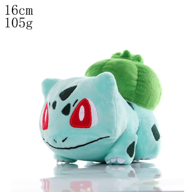 Pokemon Plush Toy Pikachu Stuffed Eevee Charmander Squirtle Charizard Blastoise Bulbasaur Anime Figure Doll Baby Christmas Gift Pokemon Plush kidsToy Pikachu DailyAlertDeals Bulbasaur 16cm  