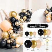 Black Gold Balloon Garland Arch Kit Confetti Latex Baloon Graduation Happy 30th 40th Birthday Balloons Decor Baby Shower Favor 0 DailyAlertDeals 7 Balloon Set 
