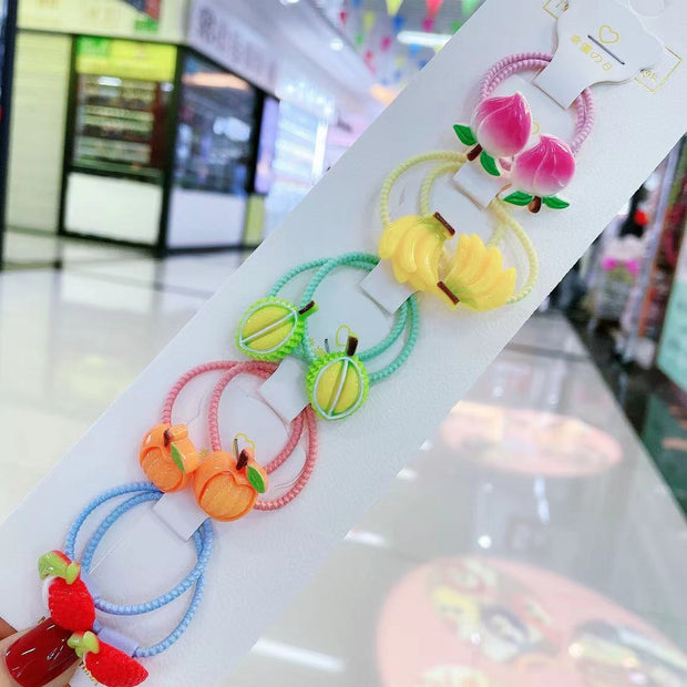 New Cute Rope Children Baby Elastic Hair Rubber Bands Accessories for Kids Girl Headband Tie Ring Headwear Scrunchie Baby Elastic Hair Rubber Bands DailyAlertDeals 11  