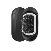 Portable Ionic Hairbrush Electric Negative Ions Hair Comb Anti Static MassageComb US Fast Shipping Styling Tool for Dropshipping portable brush hair DailyAlertDeals China Black Vibration 
