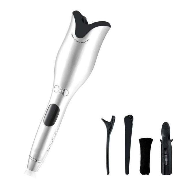 Auto Rotating Ceramic Hair Curler Automatic Curling Iron Styling Tool Hair Iron Curling Wand Air Spin and Curl Curler Hair Waver  DailyAlertDeals China no box 3 US