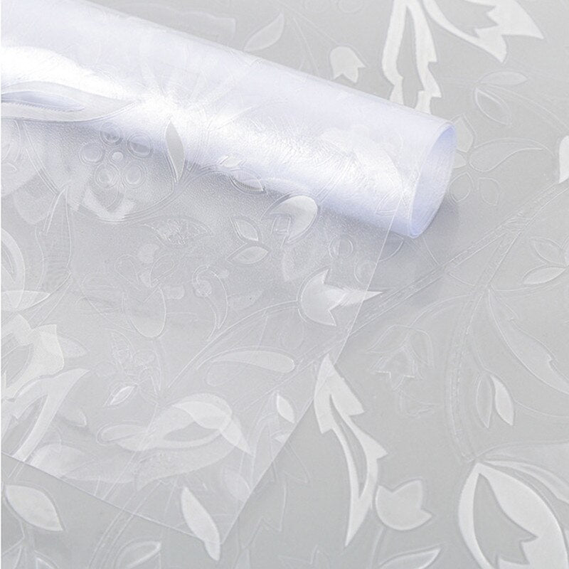 100cm*45cm Self-adhesive Window Film Glass Decorative Decal Sticker Home Cafe Decor 0 DailyAlertDeals   