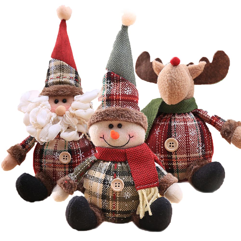 Christmas Doll Ornaments Merry Christmas Decorations For Home Table Decor Xmas Gift 2022 Navidad Happy New Year Decor 2023 Noel Christmas elf doll DailyAlertDeals   