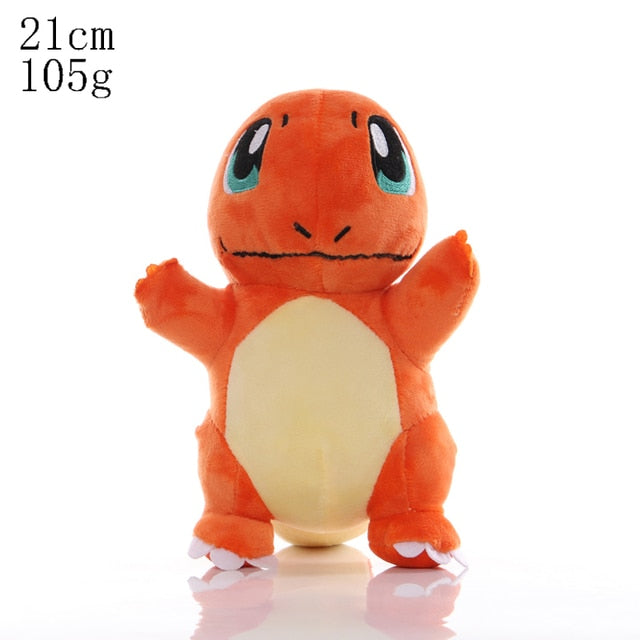 Pokemon Plush Toy Pikachu Stuffed Eevee Charmander Squirtle Charizard Blastoise Bulbasaur Anime Figure Doll Baby Christmas Gift Pokemon Plush kidsToy Pikachu DailyAlertDeals Charmander 21cm  