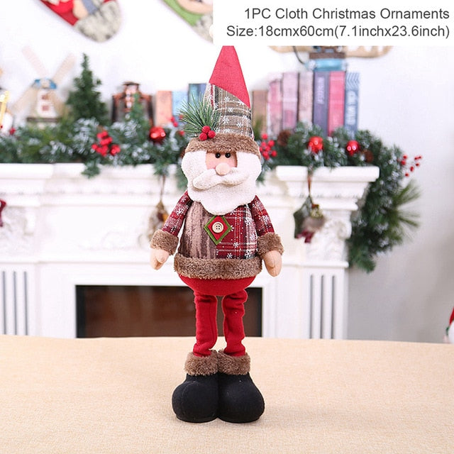 Christmas Doll Ornaments Merry Christmas Decorations For Home Table Decor Xmas Gift 2022 Navidad Happy New Year Decor 2023 Noel Christmas elf doll DailyAlertDeals Xmas doll 4 China 