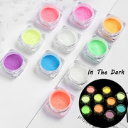 1 Box Neon Phosphor Powder Nail Glitter Powder 10 Colors Dust Luminous Pigment Fluorescent Powder Nail Glitters Glow in the Dark 0 DailyAlertDeals   