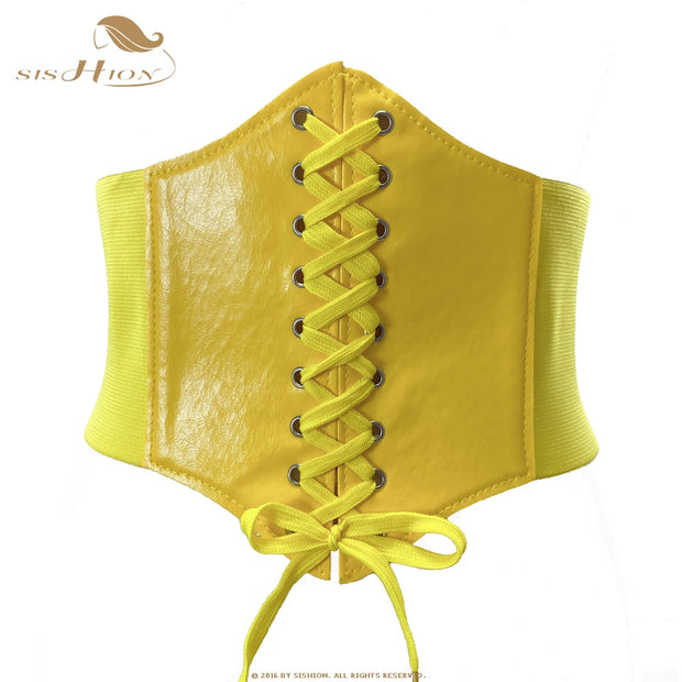 Women's Underbust Corsets Tops Body Shapewear Girdles Bustiers Waist Cincher Corset Waist Trainer for Women Shapewear DailyAlertDeals Yellow Waist 66-80cm waist 62-80cm 