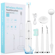Electric Teeth whitener Scaler Teeth Whitening kit Tools Tartar Stain Remover Teeth Plague Cleaner Tooth Scaling Supplies Teeth Brush Cleaner DailyAlertDeals New Teeth cleaning set USA 