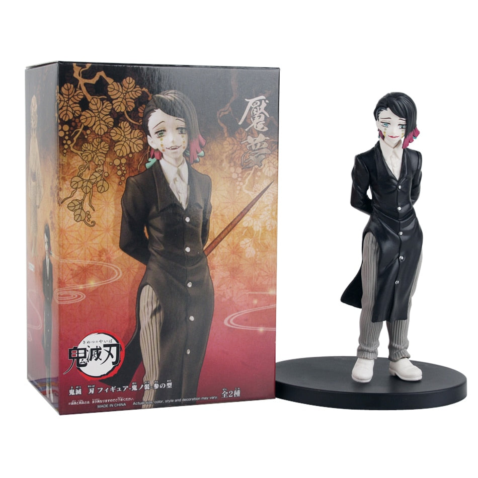 Anime Demon Slayer Figure Kamado Tanjirou Nezuko Action Figures PVC Model Toys Zenitsu Figurine Inosuke Kimetsu No Yaiba Figura Demon Slayer Figure DailyAlertDeals Enmu-With box  