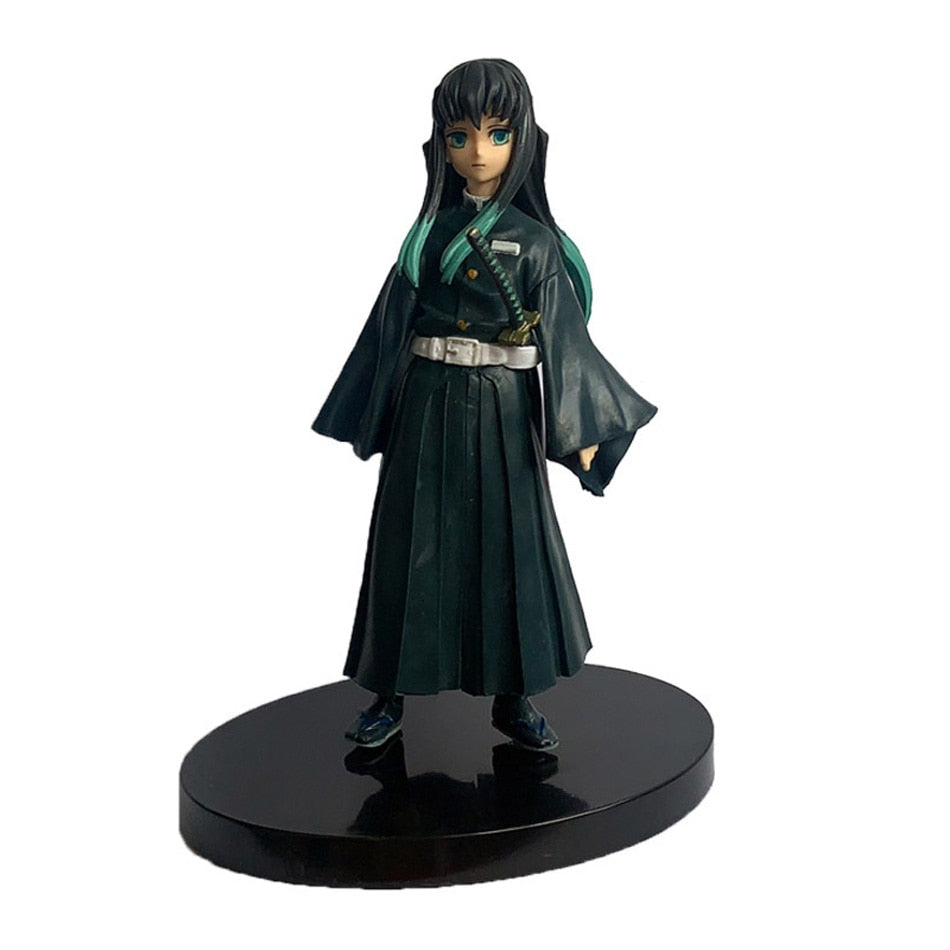 Anime Demon Slayer Figure Kamado Tanjirou Nezuko Action Figures PVC Model Toys Zenitsu Figurine Inosuke Kimetsu No Yaiba Figura Demon Slayer Figure DailyAlertDeals Muichirou No Box  