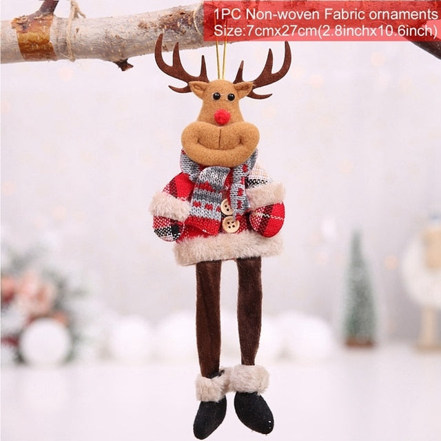 Christmas Doll Ornaments Merry Christmas Decorations For Home Table Decor Xmas Gift 2022 Navidad Happy New Year Decor 2023 Noel Christmas elf doll DailyAlertDeals Xmas doll 9 China 