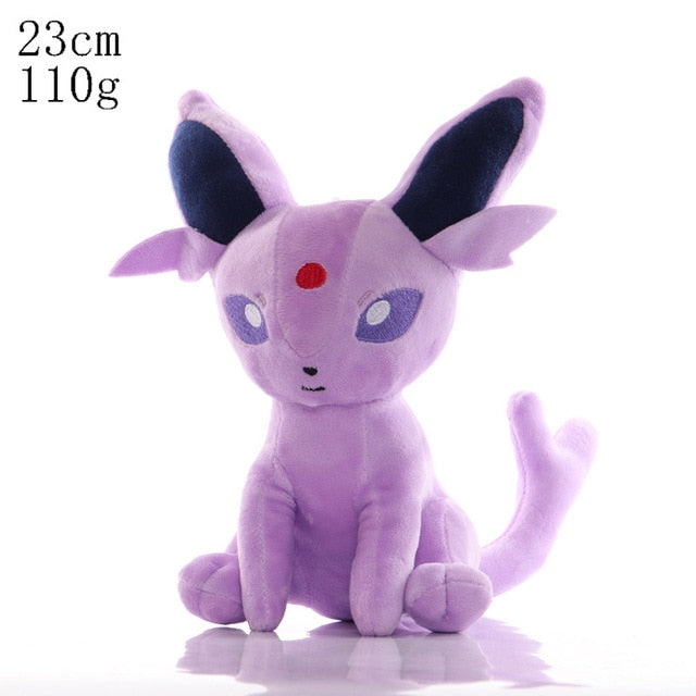 Pokemon Plush Toy Pikachu Stuffed Eevee Charmander Squirtle Charizard Blastoise Bulbasaur Anime Figure Doll Baby Christmas Gift Pokemon Plush kidsToy Pikachu DailyAlertDeals Espeon 23cm  