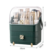 Fashion Big Capacity Cosmetic Storage Box Waterproof Dustproof Bathroom Desktop Beauty Makeup Organizer Skin Care Storage Drawer 0 DailyAlertDeals 12  