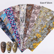 Nail Foils Marble Series Nail Transfer Foils Decorations DIY idea nail Art Transfer Sticker Decals Nail Accessories Nail Sticker DailyAlertDeals BAOWEN  