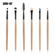 MAANGE 6/15/18/20Pcs Makeup Brushes Tool Set Cosmetic Powder Eye Shadow Foundation Blush Blending Beauty Make Up Brush Maquiagem  DailyAlertDeals 6pcs-JH China 