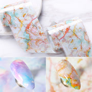 Nail Foils Marble Series Nail Transfer Foils Decorations DIY idea nail Art Transfer Sticker Decals Nail Accessories Nail Sticker DailyAlertDeals   