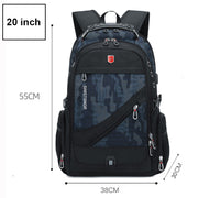 2023 Waterproof 17 Inch Laptop Backpack Men USB Charging Travel Backpack Women Oxford Rucksack Male Vintage School Bag Mochila 0 DailyAlertDeals Camouflage-20 inch China 