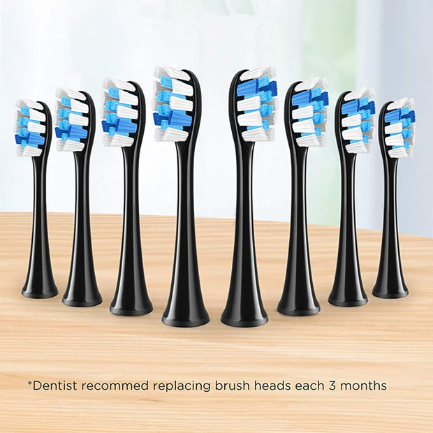 Fairywill P11 Electric Toothbrush Heads Replacement Heads for P11 T9 P80 4pcs 0 DailyAlertDeals   
