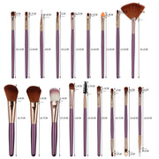 MAANGE 6/15/18/20Pcs Makeup Brushes Tool Set Cosmetic Powder Eye Shadow Foundation Concealer Blush Blending Beauty Make Up Brushes Makeup Brushes DailyAlertDeals   