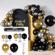 Black Gold Balloon Garland Arch Kit Confetti Latex Baloon Graduation Happy 30th 40th Birthday Balloons Decor Baby Shower Favor 0 DailyAlertDeals 6 Balloon Set 