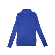 Women's Black turtleneck Soft Cozy Sweaters Slim Full Sleeve Multi-color Turtleneck Sweaters for Women winter turtleneck sweaters for women DailyAlertDeals Sapphire Blue S 