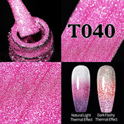 UR SUGAR Sparkling Gel Nail Polish Reflective Glitter Nail Gel Semi Permanent Nail Art Varnish For Manicures Need Base Top Coat 0 DailyAlertDeals Reflective Thermal40  