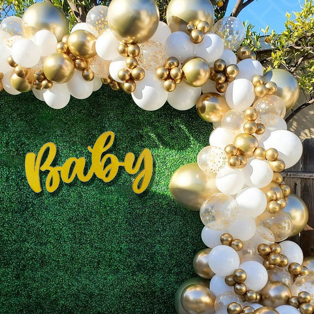 Pink Balloon Garland Arch Kit Birthday Party Decorations Kids Birthday Foil White Gold Balloon Wedding Decor Baby Shower Globos Balloons Set for Birthday Parties DailyAlertDeals   