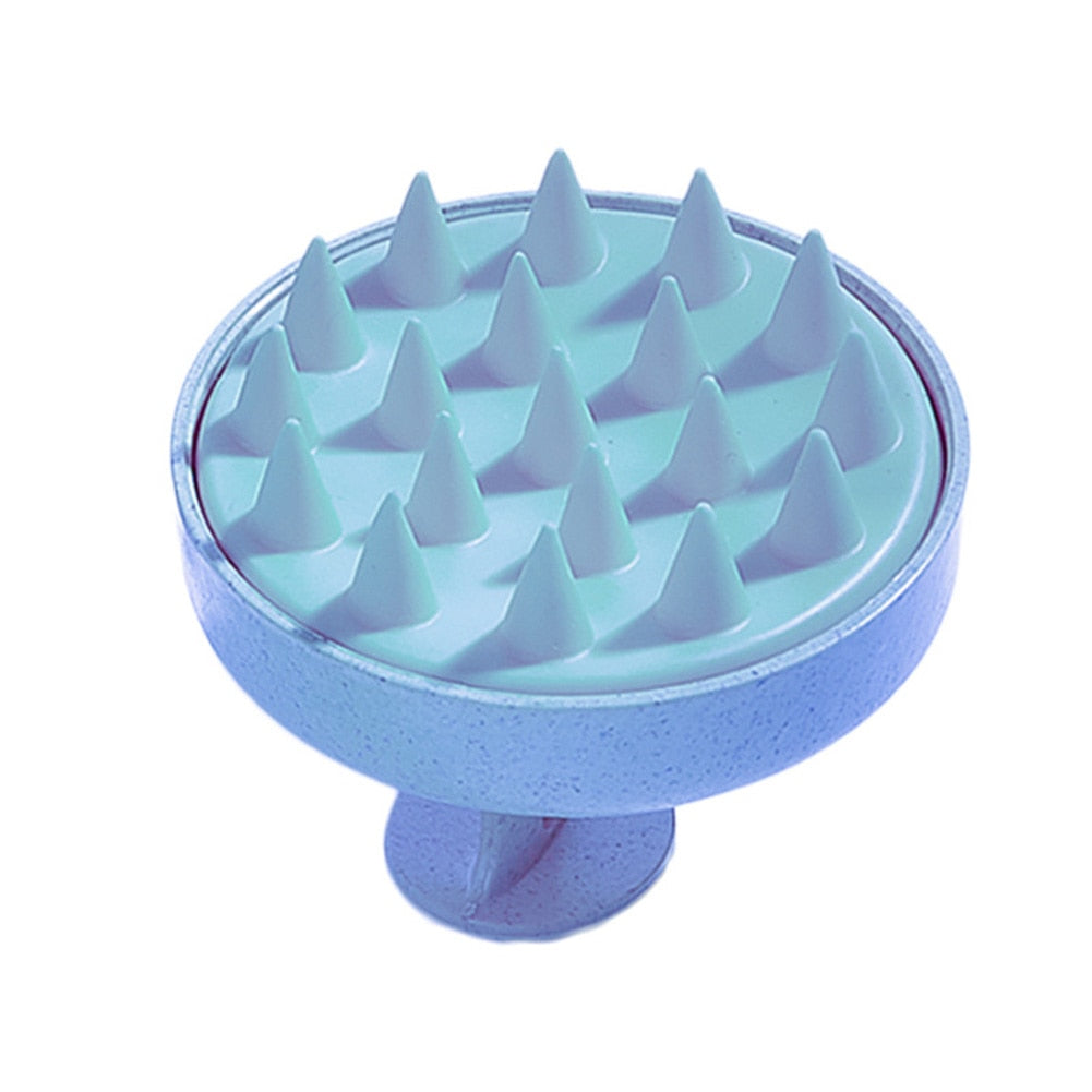 Silicone Hair Scalp Massage Brush Comb Shampoo Hair Washing Comb Magic Handle Brush Bath Spa Massage Brush Escova De Cabelo DailyAlertDeals