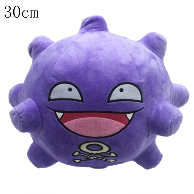 Pokemon Plush Toy Pikachu Stuffed Eevee Charmander Squirtle Charizard Blastoise Bulbasaur Anime Figure Doll Baby Christmas Gift Pokemon Plush kidsToy Pikachu DailyAlertDeals Koffing 30cm  