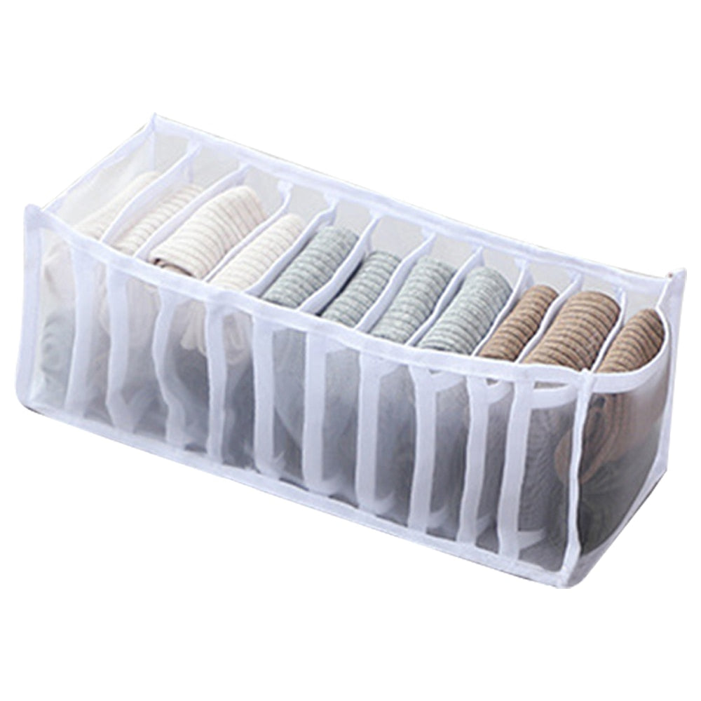 Underwear Bra Organizer Storage Box Drawer Closet Organizers Divider Boxes For Underwear Scarves Socks Bra Underwear Bra Organizer Storage Box DailyAlertDeals 11 grids 2  