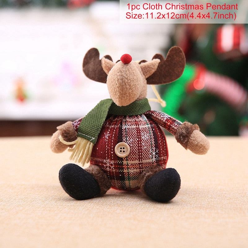 Christmas Doll Ornaments Merry Christmas Decorations For Home Table Decor Xmas Gift 2022 Navidad Happy New Year Decor 2023 Noel Christmas elf doll DailyAlertDeals Xmas doll 3 China 