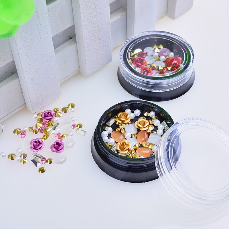 3D Nail Rhinestones Rose Jewelry Diverse DIY Gems Charming Mix Crystal Nail Art Decorations Gel Glitter Charms Nail Accessories Nail Rhinestones Rose Jewelry DailyAlertDeals   