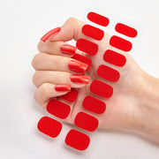 16 Tips/Sheet Nailart Nailart Sticker Nail Tips Manicure Decoracion Fashion Nail Polish Self Adhesive Nail Sticker Creative nail decal stickers DailyAlertDeals CS-11  